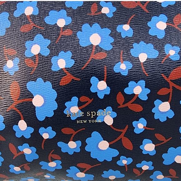 Kate Spade New York Large Molly Party Floral PVC Tote Bag - Picture 6 of 14